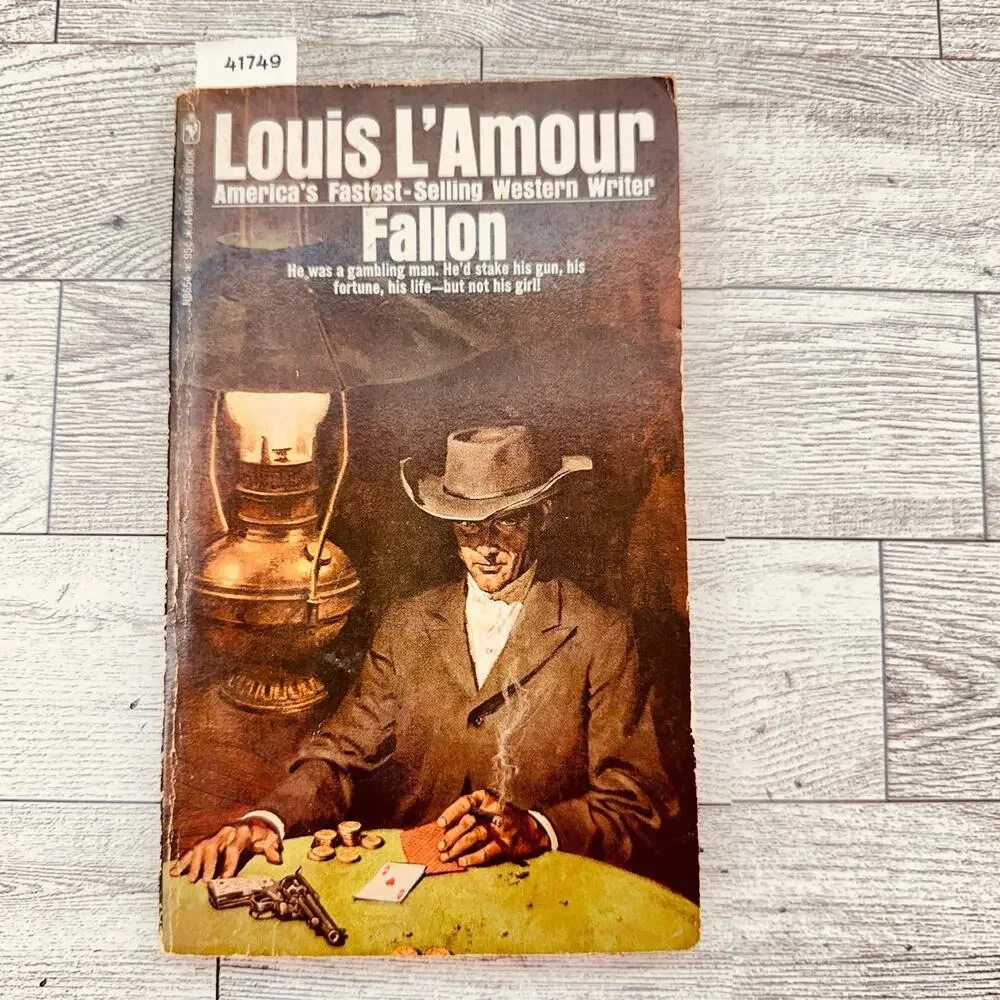Louis L'Amour FALLON - 1971 Vtg Paperback Western‎ Novel PB